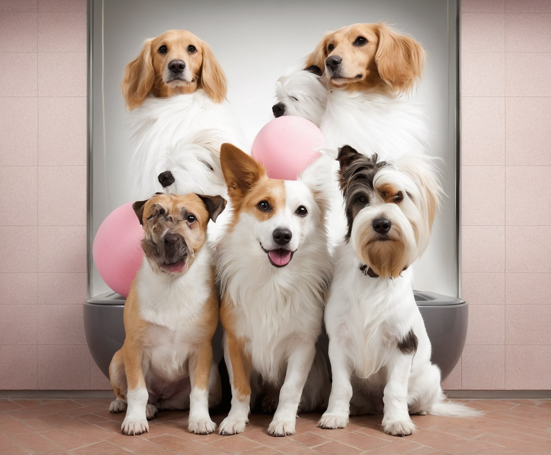 Arte de estilismo canino innovador y cuidado